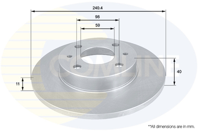 COMLINE - ADC1801-CML - Brake Disc