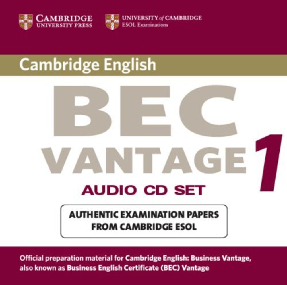 C BEC Vantage 1 CD x1 !!