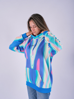 Ветровка Adidas Hyperreal Allover Print Hoodie HK5142