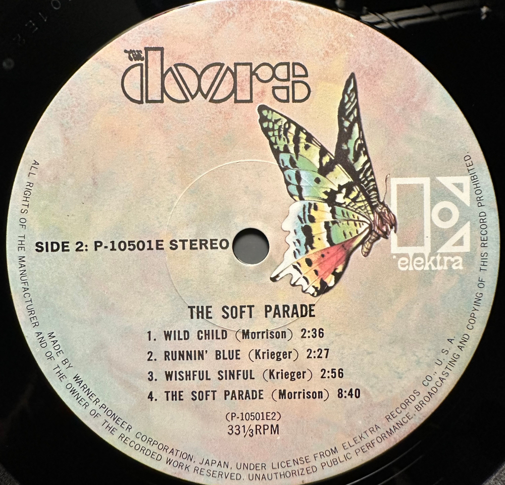 The Doors - The Soft Parade (Япония 1978г.)