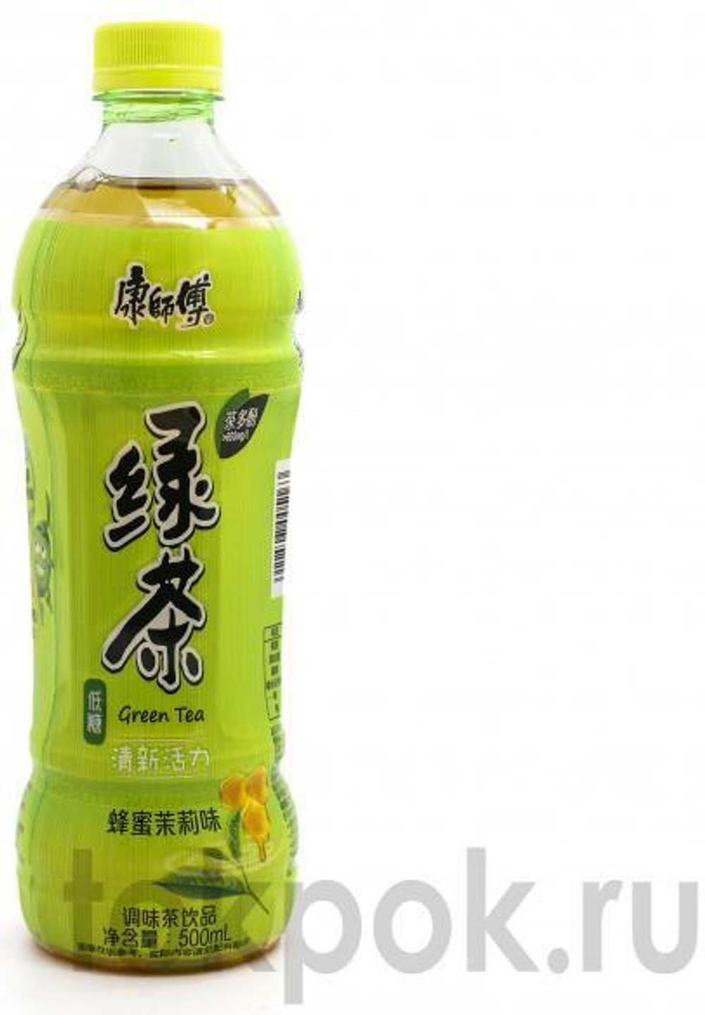 Зеленый чай с медом Kang Shi Fu, 500 мл