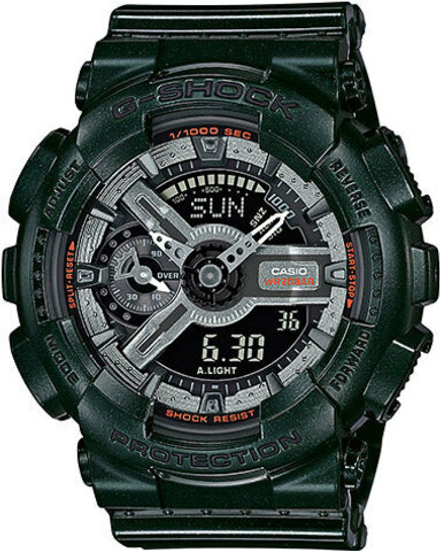 Японские наручные часы Casio G-SHOCK GMA-S110MC-3A с хронографом