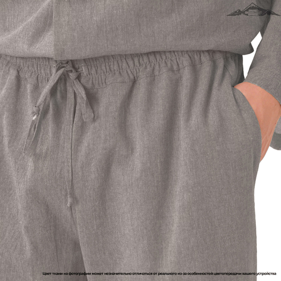 Вареный (стираный) хлопок, цв.Пепельно-бежевый меланж | ш.250 см | 145 г/м² | хлопок-100%