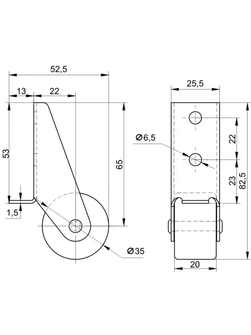 Мебельные колеса, выдвижные ролики диванов, шкафов, кроватей
