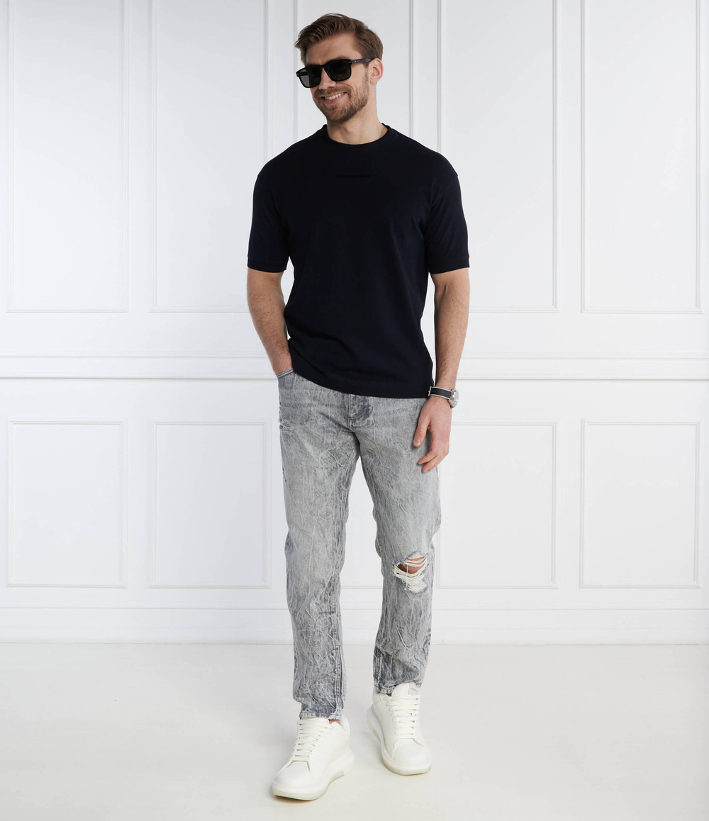 Футболка Emporio Armani - темно-синий(3D1TC8 1JTKZ)