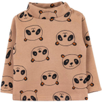 Толстовка для девочек футер 3х нитка начёс 0460340403 р.92-98 коричневый (Юлла)