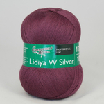 Семеновская Пряжа "Лидия Silver ЧШ" 100% имп. меринос 1613м/100гр