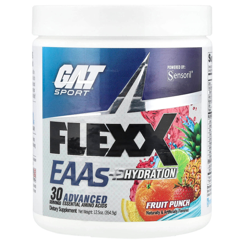GAT, Flexx EAA + Hydration, фруктовый пунш, 354,9 г (12,5 унции)