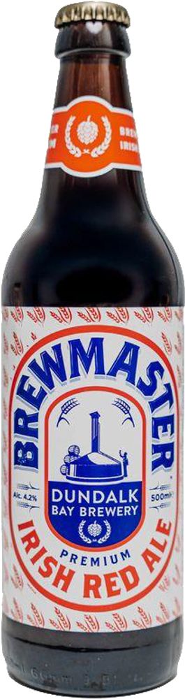 Пиво Брюмастер Премиум Айриш Рэд Эль / Brewmaster Premium Irish Red Ale 0.5 - стекло