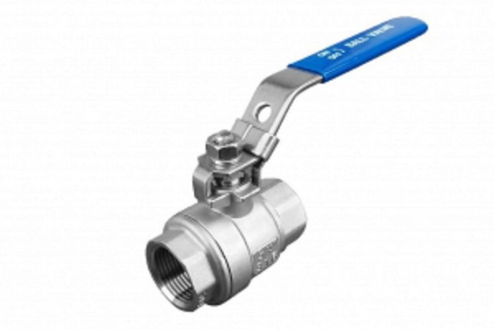 Кран шаровый из нержавеющей стали AISI 304, резьба 3/4" (мама/мама)