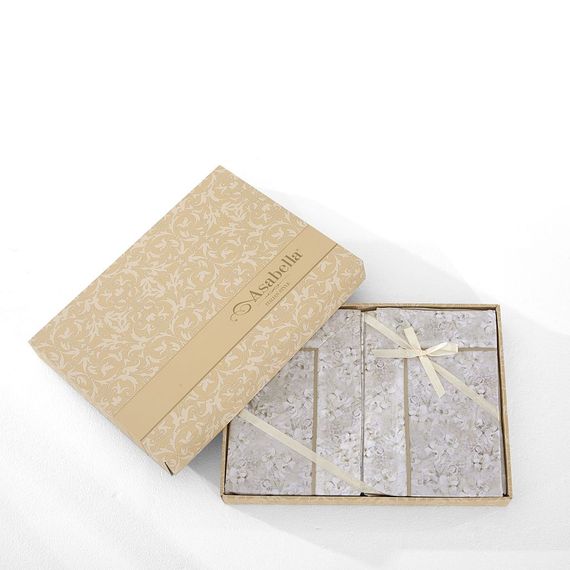 Постельное белье Asabella 2327-6 (евро), 4 наволочки