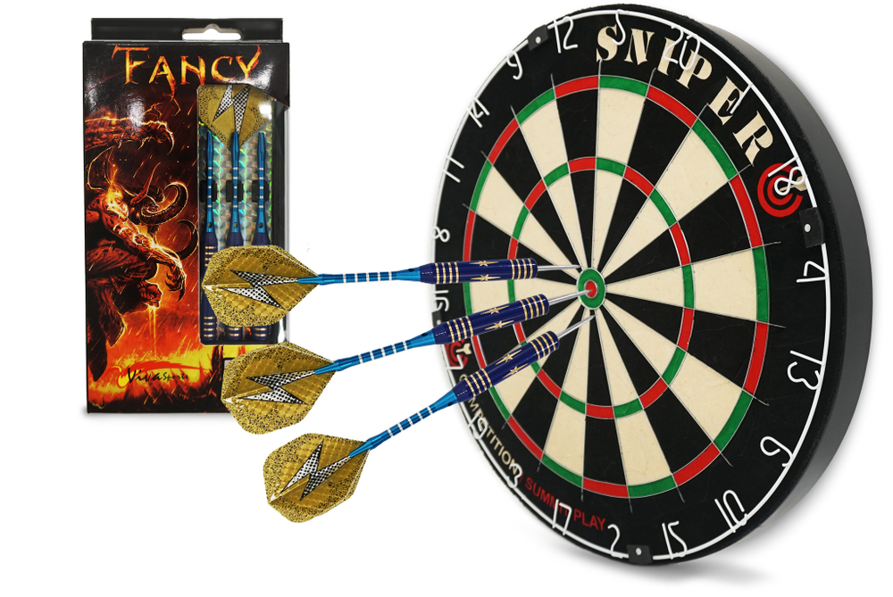 Комплект дротиков FANCY Латунь 23 GM