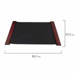 Набор настольный GALANT "Sirius" из дерева, 8 предметов, цвет "красное дерево/чёрный", 238162