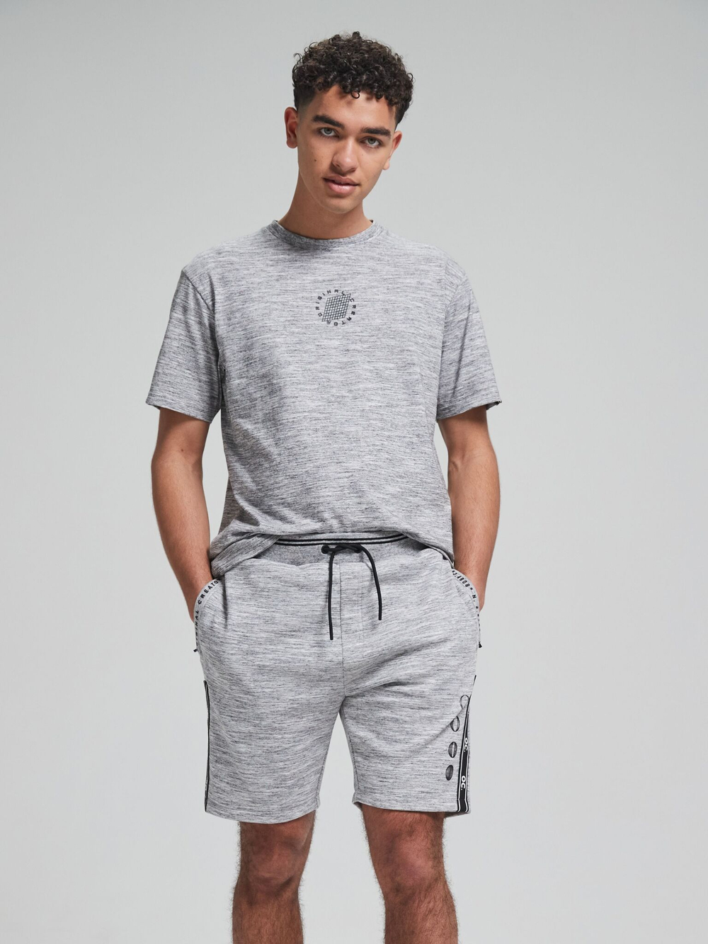 Шорты мужские ORIGINAL CREATOR TRACK SHORTS, Серый