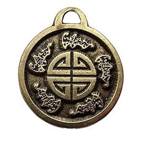 Амулет The Cult! №23 Пять Благ металл