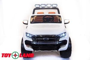 Детский электромобиль Toyland Ford Ranger 2017 4X4 белый