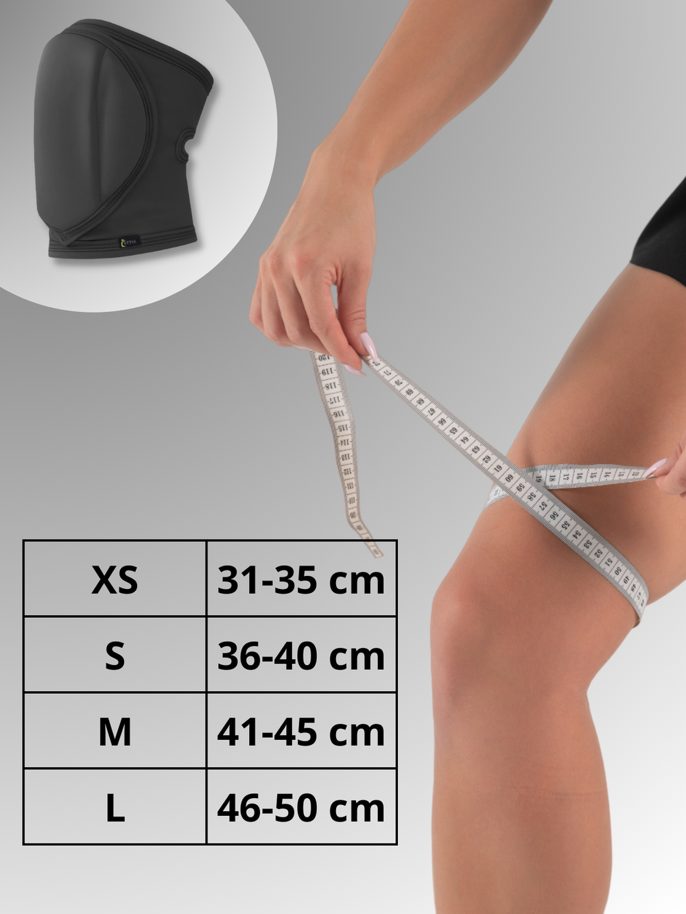 Наколенники SPORT, Черный