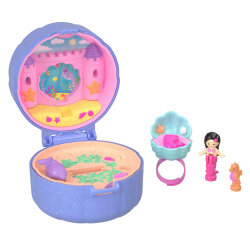 Polly Pocket - Компактный набор МУШЕЛЬ с кольцом JFC12
