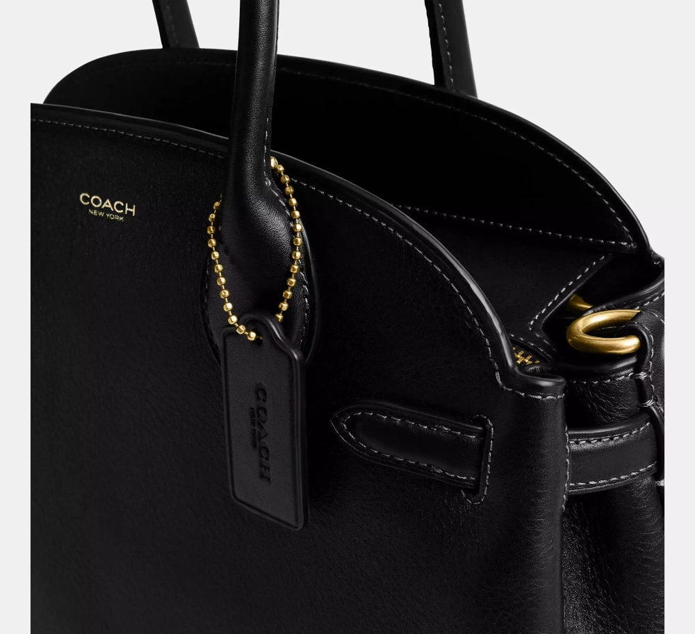 COACH СУМКА EMPIRE 28, ЧЕРНЫЙ