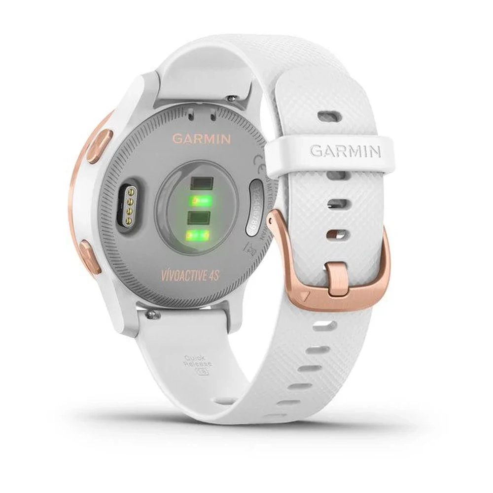 Часы для фитнеса Garmin vivoactive 4s, белые, 010-02172-23