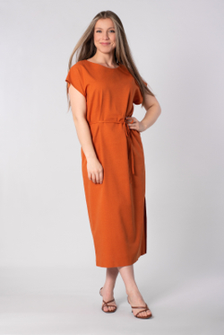Платье женское 3946АП, Терракот #363Тер053946АП