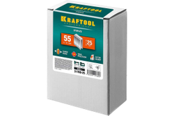 KRAFTOOL тип 18GA (55 / 90 / C) 25 мм, 5000 шт, скобы для степлера (31789-25)