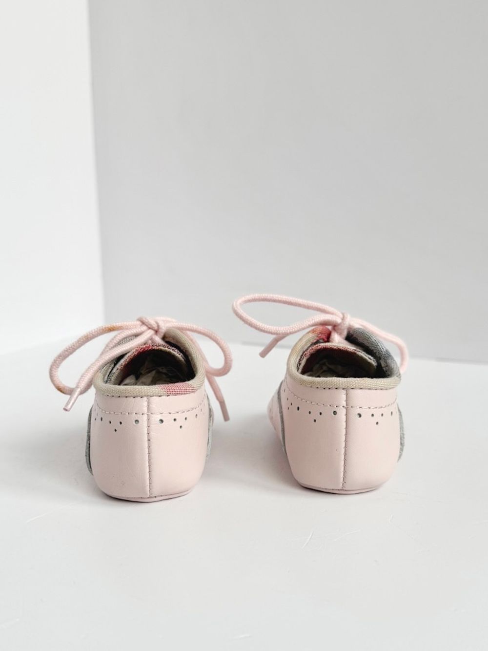 Кожаные пинетки Burberry, 17