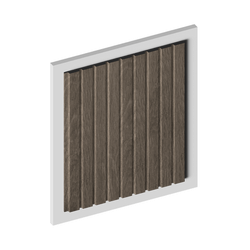 Стеновая панель HiWood декорированная, 270x12 см