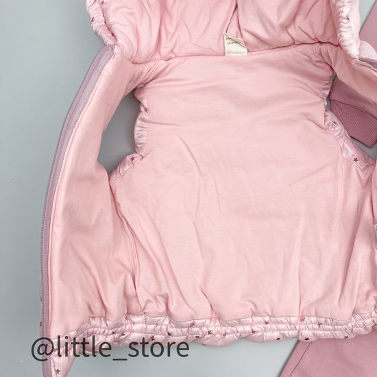 Комплект утепленный "Stars" пудра