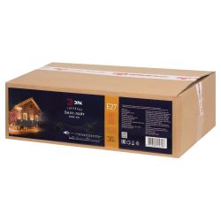 Гирлянда ЭРА ERABL-K30 уличная Белт Лайт набор 30 м шаг 50 см цоколь Е27