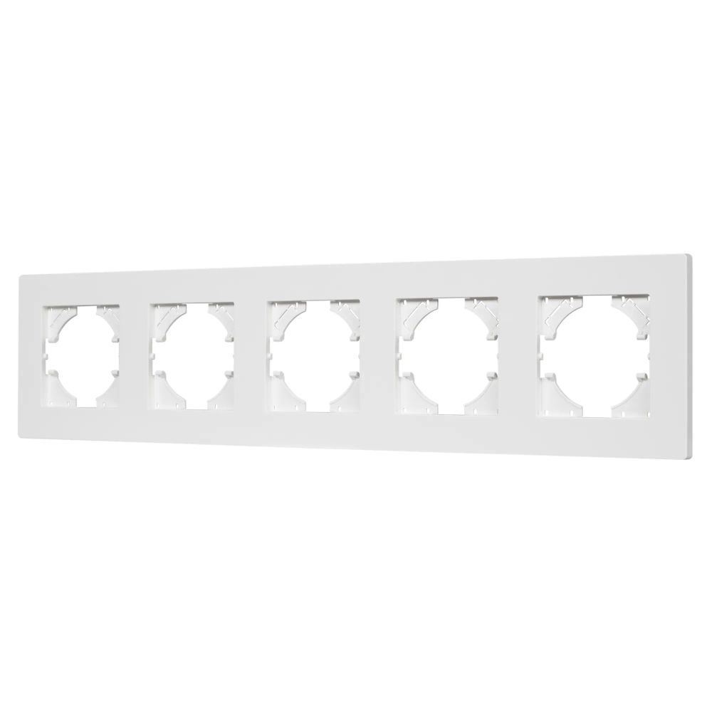 Рамка пластиковая FRM-PERIO-PL-5-WH (Arlight, -) 049762