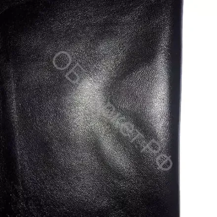 Кожа одёжка 1,0-1,3мм, чёрный