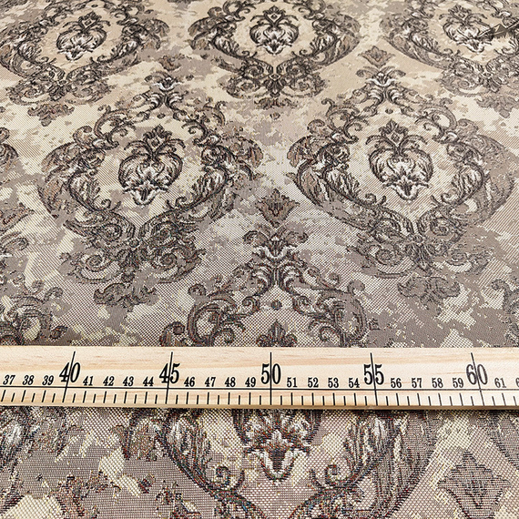 Гобелен &quot;Дамаск&quot; | ш.160 см | 350 г/м² | полиэстер 51%/хлопок 49%