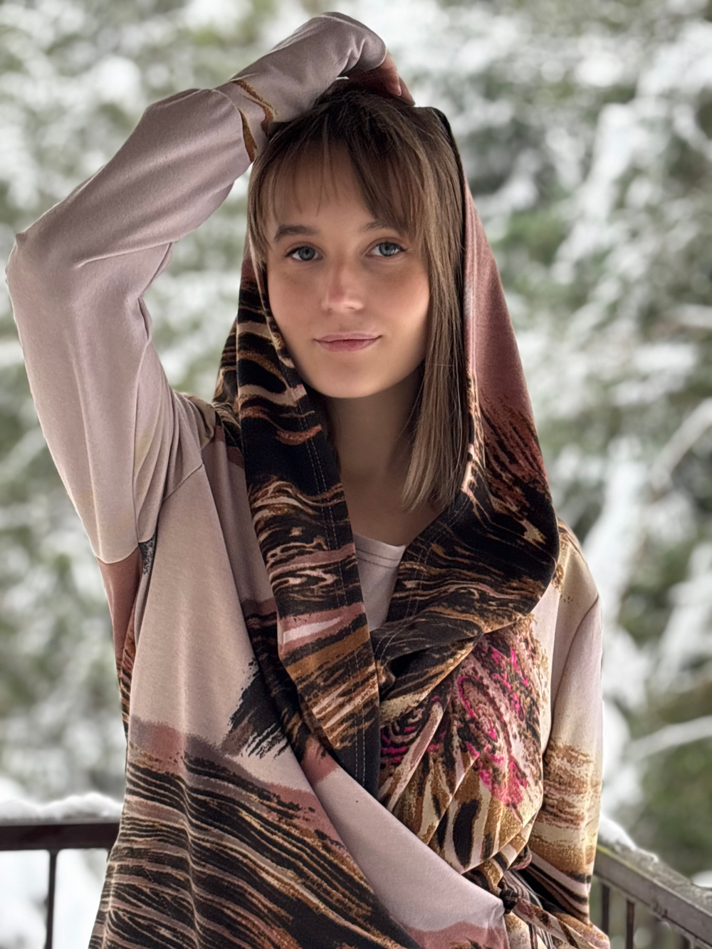 Мантия + Майка / пустынная акварель