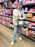 Сумка мягкая игрушка Pusheen Cat сумочка Кот Пушин