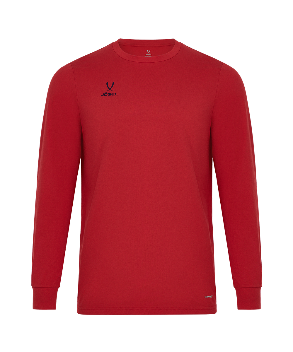 Футболка баскетбольная с длинным рукавом DIVISION PerFormDRY Pre-Match Longsleeve Jersey, красный