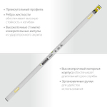 STAYER GRAND 3 м, точность 1 мм/м, 2 глазка, Правило с уровнем и ручками, (10752-3.0)