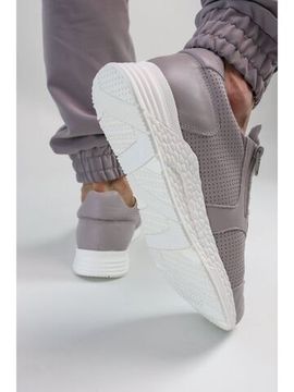 1101M Мужские кеды (Темно-бежевый)