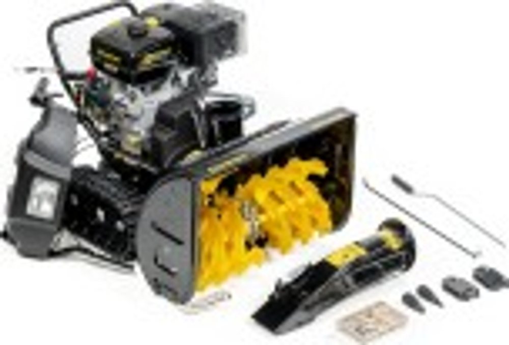 Снегоуборщик бензиновый гусеничный электростартер CHAMPION STT1170E