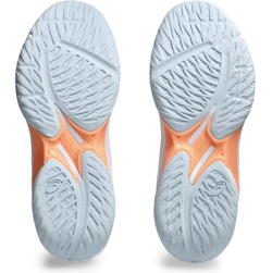 Женские кроссовки для бадминтона/сквоша Asics Beyond FF - white/bright sunstone
