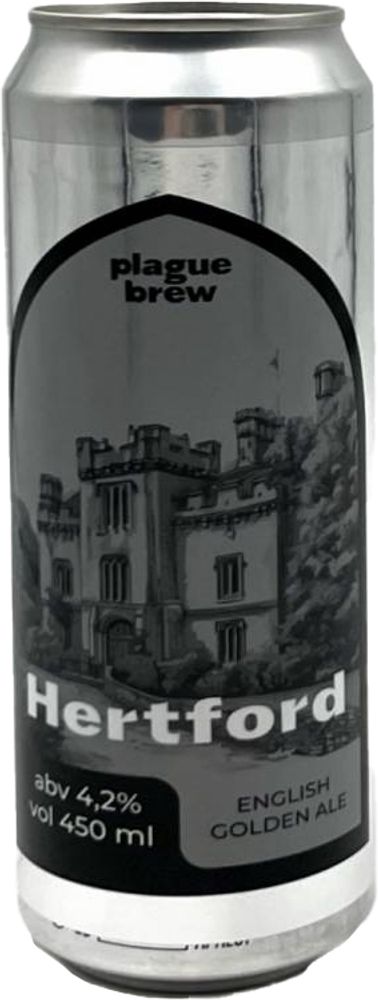 Пиво Плейг Хертфорд / Plague Hertford 0.45 - банка