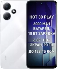 Смартфон Infinix Hot 30 Play 8/128GB White