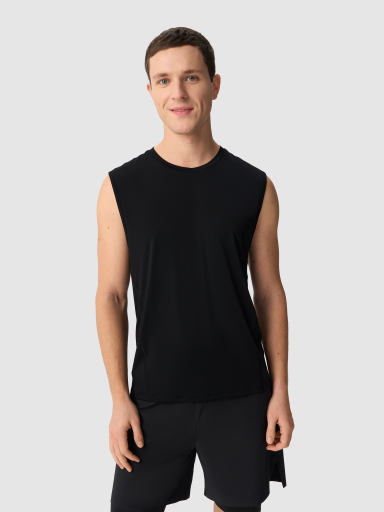 Майка мужская GRI Фитнес чёрная