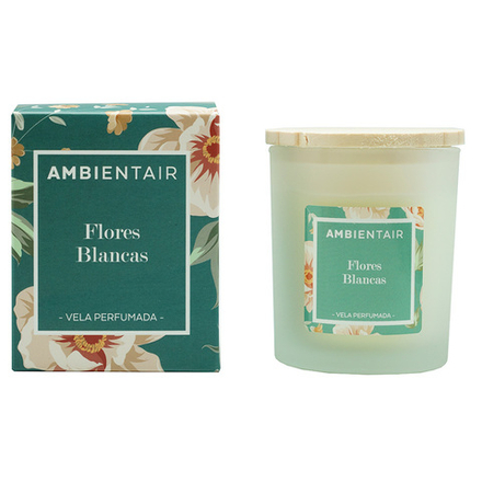 Ambientair Ароматизированная свеча  «Белые цветы» Floral, 30 ч