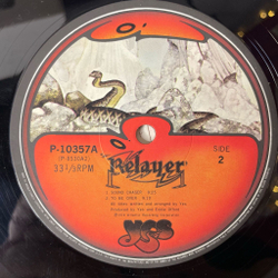 Винтажная виниловая пластинка LP Yes Relayer (Japan 1977) (Obi)
