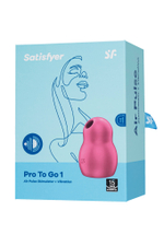 Вакуум-волновой бесконтактный стимулятор Satisfyer Pro To Go 1 розовый