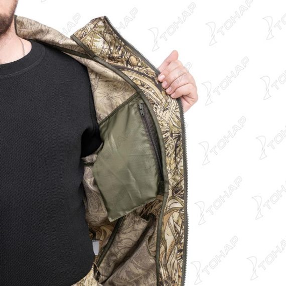 Костюм летний антимоскитный Тайган, твил, цв. камыш р.44-46/170-176 (T-KS-T-R-M-1) Helios