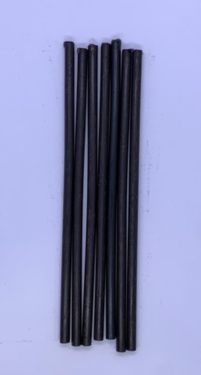 Свеча цветная «Черный» 16см