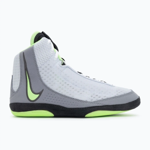 Борцовки Nike Inflict 4 football grey/lime blast/anthracite/white