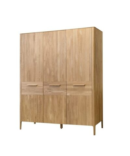 Шкаф для одежды из массива дуба Porto-3 (Atlanta-3)